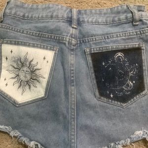 jean shorts